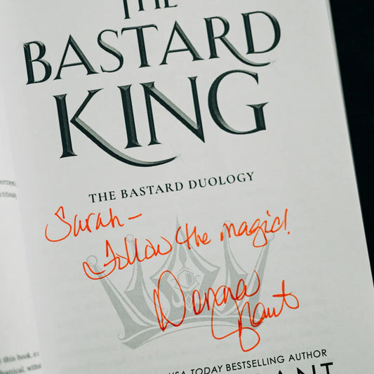 The Bastard King by Donna Grant | Signed Softcover Edition