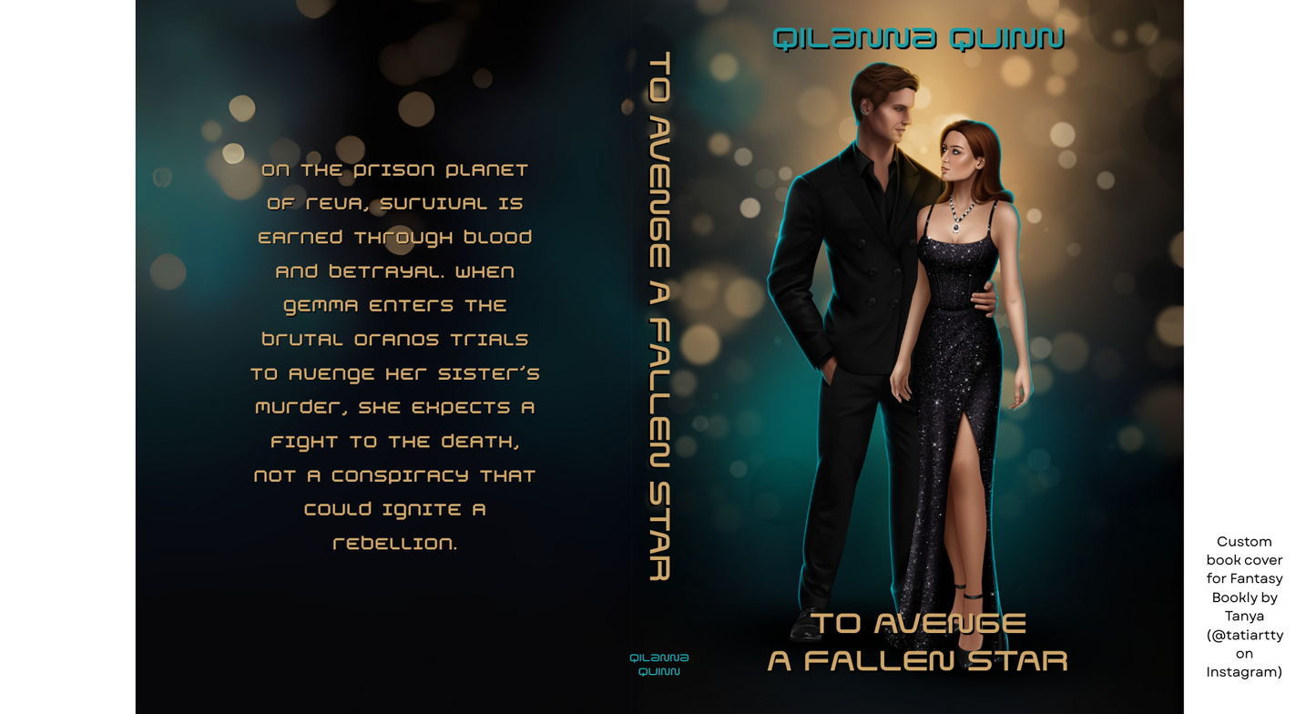 Exclusive Dust Cover for To Avenge a Fallen Star | Fantasy Bookly Limited Edition (Paperback Edition)