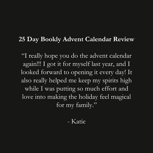 12-Day Fantasy Bookly Advent Calendar | Includes 2 Books & Curated Gifts