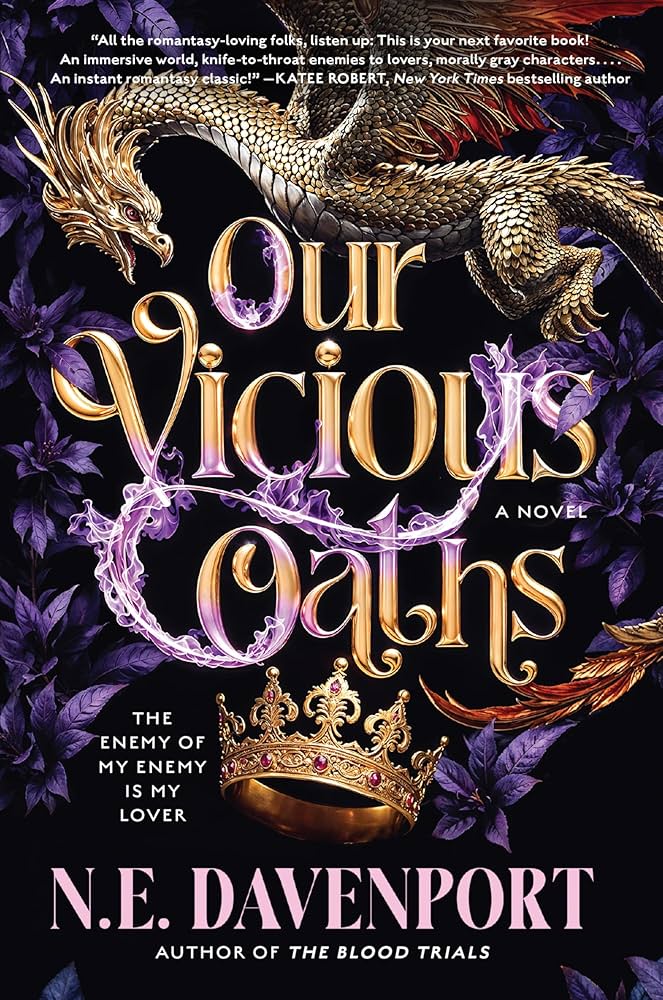 Our Vicious Oaths by N.E. Davenport | Fantasy Bookly Collector’s Edition (Signed Softcover)