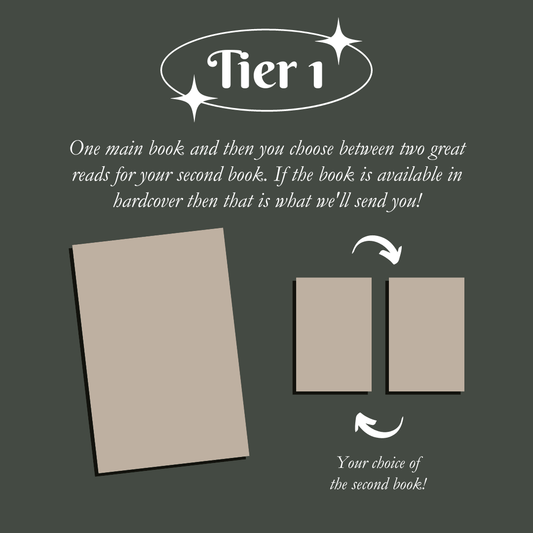 fantasy romance book box subscription - tier 1